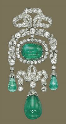 Bijoux Art Nouveau, Edwardian Jewelry, Colombian Emeralds