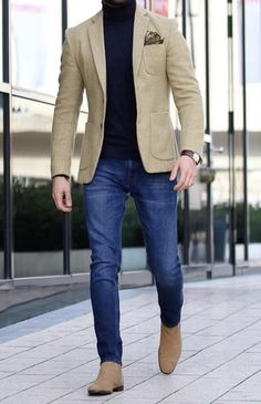 Formal Mens Fashion, Tan Blazer, Designer Suits For Men