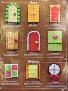 the instructions on how to decorate and decorate cookies