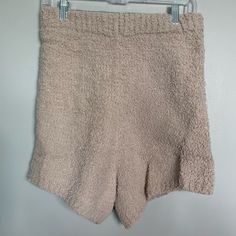 Brand: She + Sky Size: Large Color: Taupe / Light Tan Fuzzy Cozy Teddy Style Shorts Elastic Waist And Back Pockets New With Tags! Waist: 28” Not Stretched Rise: 16.5” Inseam: 3.5” Cuddl Duds Pajamas Belk, Tan Lounge, Dressy Shorts, Drawstring Waist Shorts, Black White Pattern, Flowy Shorts, Brown Skirts, Style Shorts, Tie Dye Shorts