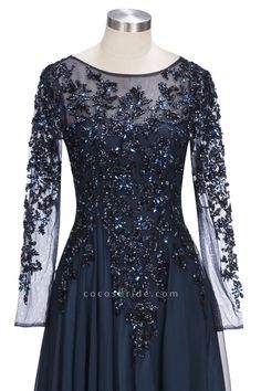 Prom Dress Pattern, Elegant Evening Dresses, Tulle Prom Dresses, Mother Of The Bride Dresses Long, Mother Of Bride Outfits, Long Sleeve Evening Gowns, Mother Of The Bride Gown, Crystal Pattern, Cheap Evening Dresses