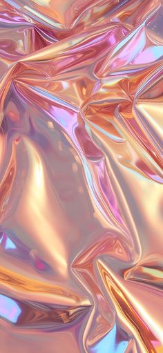 an abstract image of pink and gold colors