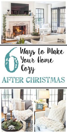 the 6 ways to make your home cozy after christmas