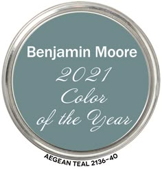 the color of the year is benjamin moore