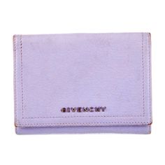 Condition: Fair. Discoloration At Exterior And At Interior. Please Carefully Review All The Photos To Assess The Item's Condition. Width: 5.25" Depth: 0.75" Height: 4" Color: Purple Item#: Giv173351 Description Givenchy Compact Wallet Purple Leather Silver-Tone Hardware Single Exterior Pocket Poplin Lining With Card Slots Snap Closure Givenchy Bags, Givenchy Bag, Compact Wallet, Purple Leather, Leather Silver, Purple Color, Color Purple, Snap Closure, Givenchy