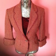 Reposhing This Item I Purchased From @Pandorastrunk. Loved It, But Ready To Rotate For Something New. Questions? Leave A Comment Below! Red Blazer, Kenneth Cole, Suit Jackets, Blazer Suit, Women's Blazer, Suit Jacket, Jackets & Coats, Jackets For Women, Blazer