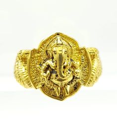 Genuine authentic Thai amulet ring Lord Ganesha blessed by Lp Hong, solid brass with running number.  Blessed to bring worshiper with success and lucky fortune, keep protection, ward away bad spirits and curses. Size are available, please message for more details Protection Ward, Amulet Ring, Vanki Ring, Lucky Fortune, Bad Spirits, Lucky Charms, Lord Ganesha, Amulets, Lucky Charm