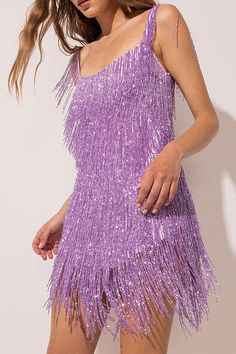 Solid Color Rocking Tassel Backless Mini Dress – PrettyTina Sparkly Party Dress, Fringe Mini Dress, Graduation Outfits, Taylor Swift Fearless, Competition Dress, Costume Women, Tassel Dress, Online Closet, Dress Sleeve Styles