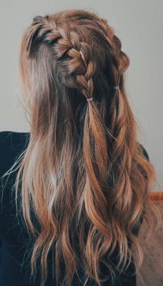 cómo contornear la cara de la forma - #correspondiente #face #contoured - #new-#contornear #contoured #correspondiente #forma Cute Hairstyles For Homecoming, Post Workout Hair, Cute Ponytail Hairstyles, Rambut Brunette, Curly Hair Braids, Cute Ponytails, Wedding Hair Down