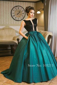 Black and Green Sleeveless Long Prom Dress Sequins Top with Bow Satin Floor Length Ball Gown Evening Party Gowns 2021 2021 Prom Dresses, Sequins Top, Top With Bow, Evening Party Gowns, Sequin Prom Dresses, Ball Gowns Evening, Party Gowns, Off Black, Sequin Top