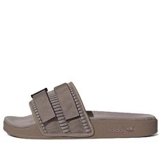 The adidas Adilette 20 Slide 'Pride' is a stylish and comfortable slide for adults. It features a Cloudfoam footbed and a fabric upper for a soft feel. This sneaker is part of the Pride collection, which celebrates diversity and inclusivity. Its brown colorway is perfect for any occasion and its silhouette is designed to be versatile. Wear it to the beach, to the pool, or just as a casual everyday slide. Show your pride and celebrate inclusivity with the adidas Adilette 20 Slide 'Pride'. (Casual/Unisex) Sport Slippers, Pride Collection, Slides Slippers, Adidas Adilette, Summer Heels, Slide Show, The Pride, Casual Everyday, The Pool