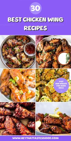 the best chicken wings recipe is shown here