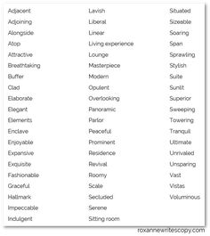 the different types of words that are in each language