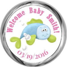 Stickers - Kisses Candy (Girl) (#HKS24) - StorkBabyGiftBaskets - 1 Fishing Baby Shower Theme, Kiss Sticker, Stork Baby Showers, Hershey Kiss Stickers, Kisses Candy, Hershey Candy, Hershey's Kisses, Hershey Kiss, Fish Tales