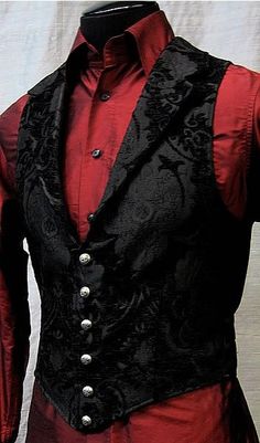 Steampunk Men, Mens Fashion Smart, Fashion Suits For Men, Fashion Jeans, Gothic Wedding, Gothic Outfits, 가을 패션, Steampunk Fashion, Yohji Yamamoto