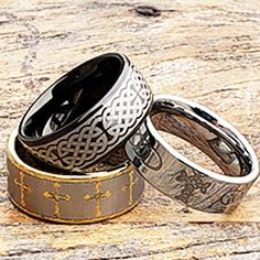 Beautiful Cross Rings hold Symbolic Religious Meanings - Forever Metals #crossrings #religiousrings Tungsten Rings, Beautiful Cross, Tungsten Carbide Rings, Tungsten Carbide, Brand You