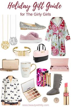 holiday gift guide for the girly girls