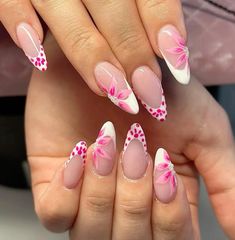 Pink Cheetah Nails, Cheetah Nails, Girly Acrylic Nails, Classy Acrylic Nails, Acrylic Nails Coffin Short, Pink Acrylic Nails, Classy Nails