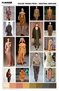 Color Trend Forecast - Fall / Winter 2025 – Plumager, Inc. Fall Winter 2025 Fashion Trends, Trend Forecast, Colors Of Fall, Trend Forecasting, Equatorial Guinea, British Indian Ocean Territory, British Indian, Brunei, Caribbean Netherlands