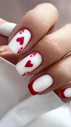 Vegas Nails, Heart Nail Designs, Valentine Nail Art, February Nails, Heart Nail, Heart Nail Art, Nail Designs Valentines, Nail Swag