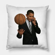 The coolest president of all times. -- Choose from our vast selection of throw pillows to match with your desired size to make the perfect custom pillow. Pick your favorite: Movies, TV Shows, Art, and so much more! Available in extra small, small, medium, large. For beds, couches/sofas, love seats, and chairs. Perfect for decoration. Barack Obama, Black Is Beautiful, Pillow Design, Custom Pillow, Custom Pillows, Sofa Couch, Love Seat, African American, Favorite Movies