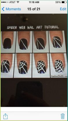 Spooky and Adorable Short Halloween Nails [2024]… Easy Nail Designs For Beginners Halloween, Easy Nail Halloween Designs, Easy Spider Web Nail Art, Cute Pumpkin Nails Short, Simple Skull Nail Art, Easy Nail Designs Halloween, Halloween Nail Designs Red And Black, Really Easy Halloween Nails, Easy Halloween Nails To Do At Home