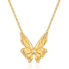 Gold Necklace For Women, 14k Gold Plated Jewelry, Minimalist Necklace Gold, Butterfly Necklace Gold, Butterfly Pendant Necklace, Dainty Gold Necklace, Gold Charm Necklace, Women Necklace, Pretty Necklaces