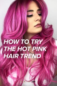 Fuchsia Hair Color, Bright Pink Hair Color, Hot Pink Hair Color, Pink Undertone Skin, Fuschia Hair, Fuchsia Hair, Bright Pink Hair, Fantasy Hair Color, Pink Hair Color