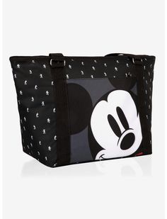 Mickey Mouse Black, Cooler Tote Bag, Ice Packs, Disney Kitchen, Cooler Tote, Can Storage, Insulated Bag, Insulated Bags, Disney Bag