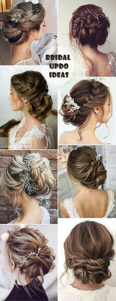 wedding hairstyles for long hair with different styles and colors