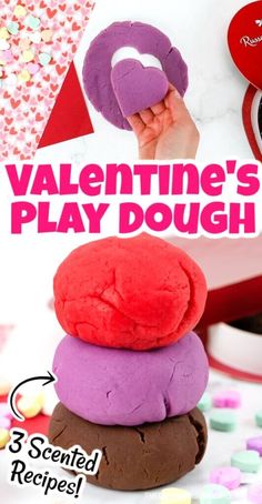 valentine's play dough recipe for kids