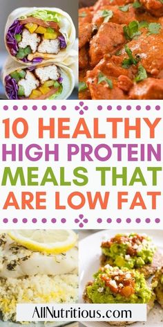 20 High Protein Low Fat Recipes High Protein Low Fat Recipes, Perfect Health Diet, Low Fat Diet Plan, Low Salt Diet, High Protein Meals, Low Fat Dinner, Best Diet Foods, Healthy Eating Diets, Healthy High Protein Meals