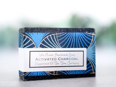 Activated Charcoal soap lightly scented with tea tree and peppermint essential oils. Activated Charcoal Beauty soap, lightly scented with Tea Tree and Peppermint Essential oils all of which helps to thoroughly cleanse skin and draw out dirt, oil, and impurities.It’s designed to give you a smoother, brighter, healthier-looking complexion2 SIZES AVAILABLE:3.5 oz Bar Measures: 2" H x 3" L x 1" D6oz BIG Bar Measures 3.625” x 2.5” x 1.2”A much loved gender neutral soap that is perfect sink side or in Charcoal Bar, Cold Process Soap Recipes, Activated Charcoal Soap, Charcoal Soap, Peppermint Tea, Peppermint Oil, Flower Soap