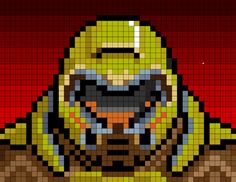 Doom Slayer, Art Random, Pixel Art, Pear, Quick Saves, Art