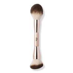 Duo Brush Face for Cream + Powder - DIBS Beauty | Ulta Beauty Dibs Beauty, Setting Powder Brush, Warm Eyeshadow Palette, Warm Eyeshadow, Ulta Beauty Makeup, Beauty Brushes, Hair Gift, Makeup Bag Organization, Foundation Shades