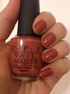 Love this color for fall. OPI Schnapps out of it! Tangerine Nails, Fall Nails Opi, Fall Nail Colors Opi, Opi Nail Polish Colors, Hair Doo, Fall Nail Polish, Nail Polish Colors Fall, Nagellack Trends