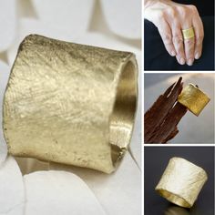 Wedding Gold Ring, Hammered Gold Ring, Thick Ring, Stamped Rings, Unique Bands, Wedding Gold, Wide Ring, Etsy Gold Ring, Chunky Rings