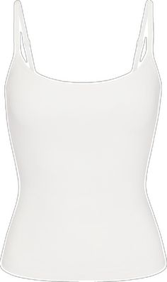 Trendy Camisole With Built-in Bra And Wide Straps, Stretch Tank Strap Tops For Loungewear, Trendy Ribbed Stretch Camisole, Chic Tops With Adjustable Straps In Elastane, Ribbed Camisole For Loungewear, Trendy Stretch Ribbed Camisole, Trendy Ribbed Tops With Spaghetti Straps, Ribbed Cami Camisole, Trendy Spaghetti Strap Camisole For Loungewear