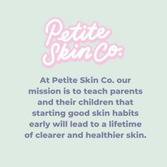 My First Skincare Range For Children, Pre-teens & Teens Skin Care Range, Clear Skin, Healthy Skin, Facial