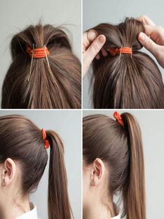 11 Life-Changing Ponytail Hacks Summer Ponytail, Perfect Ponytail, Penteado Cabelo Curto, About Hair, Hair Dos, Hair Day, Pretty Hairstyles, Apple Cider