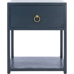 This clean-lined nightstand is a welcome addition to traditional and contemporary bedrooms alike. As well as a handy drawer, it includes a bottom shelf for additional storage space. Smart Bedroom, Shelf Nightstand, Safavieh Furniture, Contemporary Nightstand, Caned Headboard, Contemporary Bedroom Decor, Modway Furniture, Contemporary Chic, Drawer Nightstand