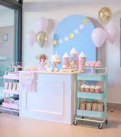 Cinderella Baby Shower, Party Rental Ideas, Picnic Birthday Party, Simple Birthday Party, Ballerina Birthday Parties, Princess Party Favors, Paris Birthday