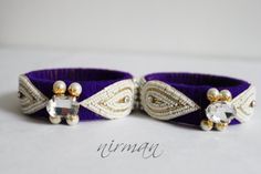 Indian wedding bangle Single Purple Hand knit bangle bracelet wool jewelry purple with pearl / beads Purple Beaded Bracelets For Wedding, Purple Bangle For Wedding, Handmade White Bangle For Parties, Traditional Purple Bangle Bracelets, White Cuff Bangle Suitable As A Gift, Traditional Purple Bracelets For Festive Occasions, White Cuff Bangle For Gift, Traditional Purple Bracelet For Festive Occasions, White Cuff Bangle As Gift