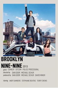 the poster for brooklyn nine - nine