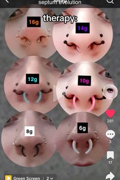 an image of different facial expressions on a cell phone with the words therapy written below