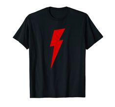 PRICES MAY VARY. This lightning bolt design is perfect for anyone who wants to add a touch of energy to their wardrobe. Its bold design makes it suitable for men, women, boys, and girls who love to stand out and make a statement Add some energy to your wardrobe with this bold white lightning bolt design that can be dressed up or down and worn by anyone looking to make a statement, perfect for concerts, festivals, parties, and more. Lightweight, Classic fit, Double-needle sleeve and bottom hem Electric Bolt, Lightning Thunder, Thunder Bolt, Lightning Bolt Design, Red Lightning, White Lightning, Lightning Bolt, Branded T Shirts, Top Styles