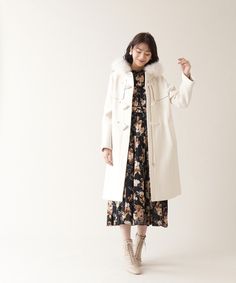 Jill Stuart, S M, Winter Coats Jackets, Jacket Outfits, Duster Coat, Fur Coat, Lookbook, Winter Jackets, Jackets & Coats