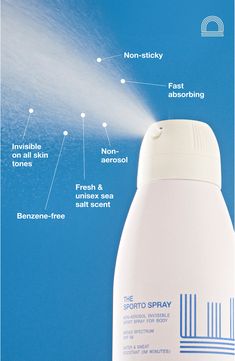 What it is: An ultrahydrating and lightweight sunscreen in a nonaerosol spray formulated for every hard-working body, every day.What it does: The nonaresool spray features an ultrafine, fast-absorbing and hydrating mist that is oxybenzone- and octinoxate-free. The spray is sweat- and water-resistant, hydrating and enriched with avocado oil and aloe to help defend skin against free radicals. Paraben-free; oxybenzone-free; octinoxate-free Cruelty-free Made in the USA Asian & Pacific Islander Owned Sunscreen Product Photography, Sunscreen Ads, Spray Photography, Spray Skincare, Sunscreen Mist, Out Of Home Advertising, Selfie Filters, Spray Sunscreen, Sunscreen Spray