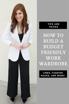 How to Build a Budget Friendly Work Wardrobe, office outfits, what to wear to work, how to dress for the office, how to buy clothes on a budget, how to find cheap clothing for work Office Outfits On A Budget, How To Dress For Office Job Outfit Ideas, How To Dress Professional On A Budget, Bank Manager Outfit, Cheap Work Outfits, How To Dress Professionally Women, Affordable Office Clothes, Nurse Manager Outfit, Wednesday Outfit Work