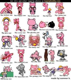 an image of pink cartoon characters